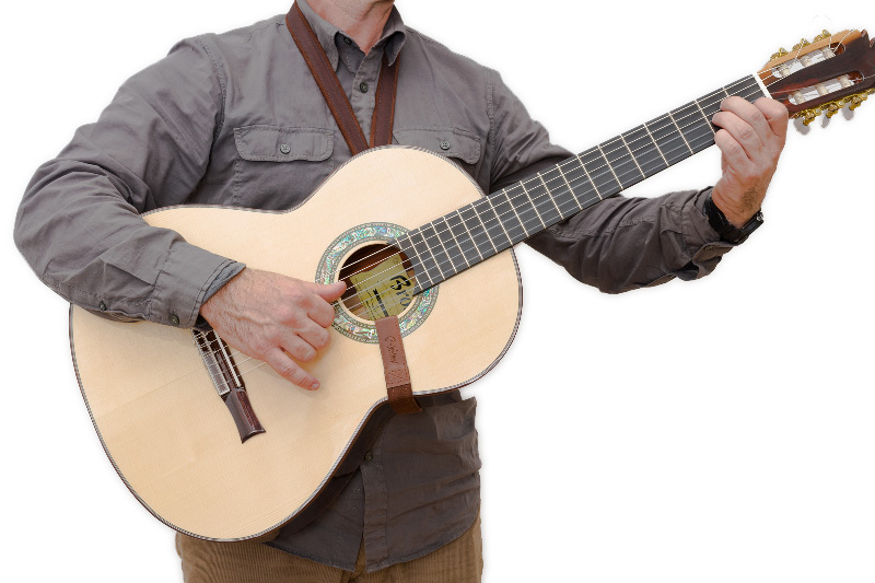 Correa para guitarra clásica, bandolera para guitarra española