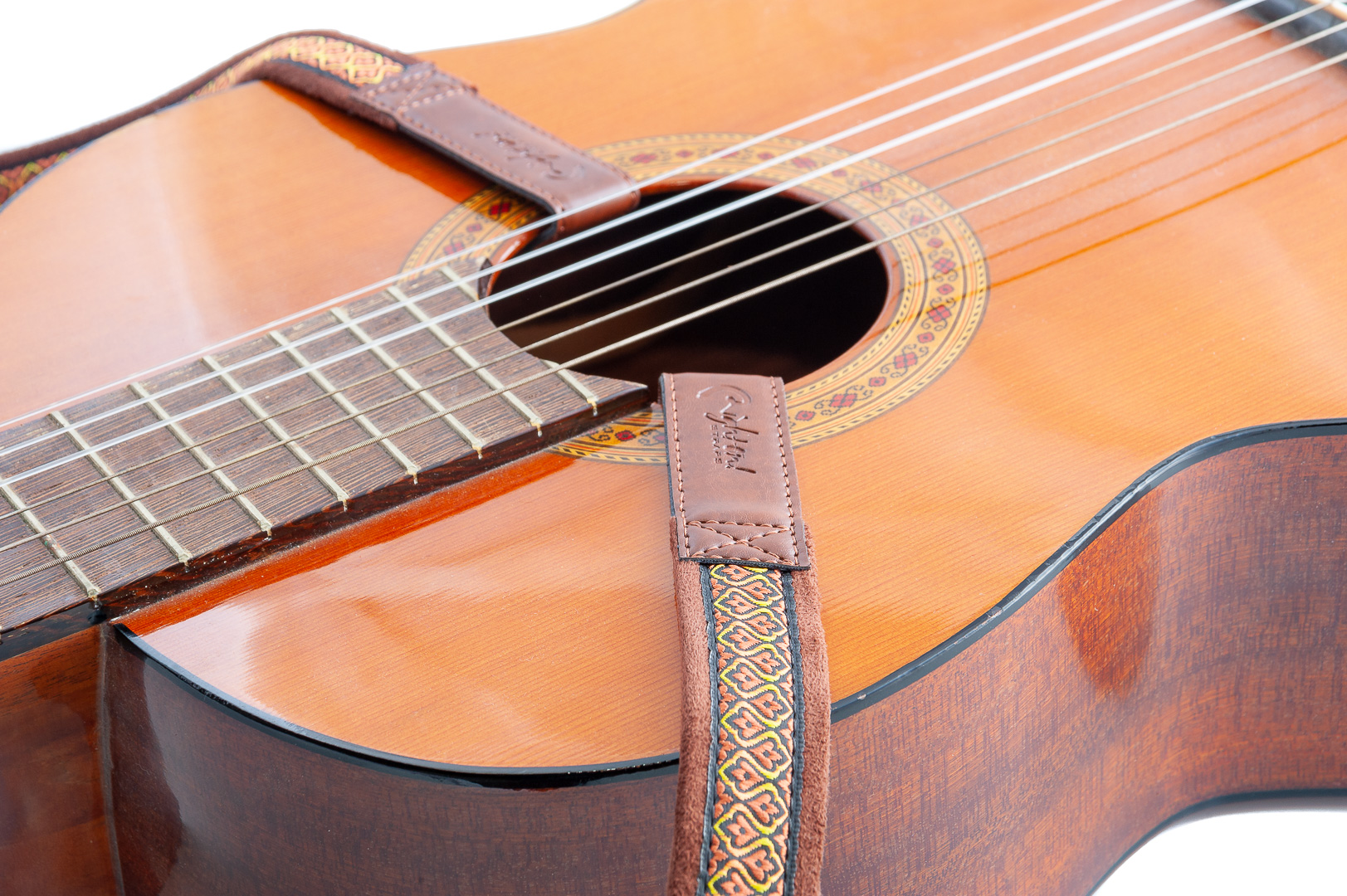 Correa de guitarra ajustable para guitarra eléctrica acústica con gancho  para accesorio de guitarra, Con color