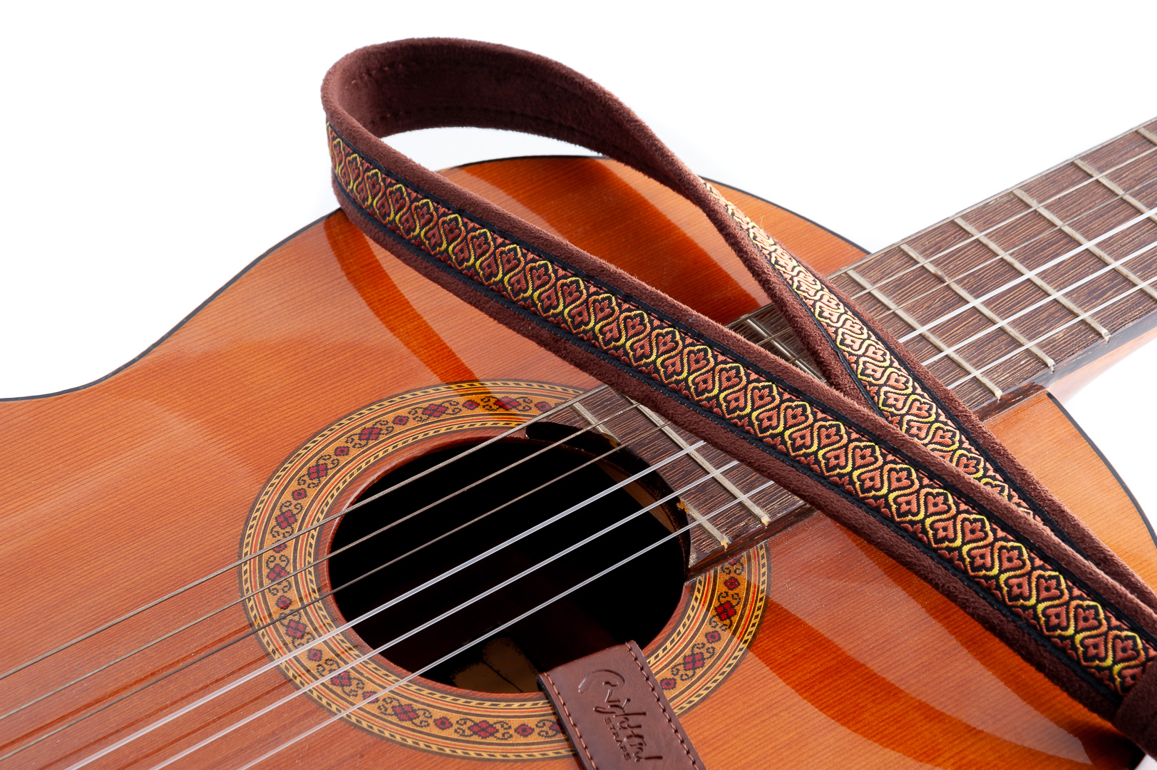 Correas para guitarra clásica, flamenca y acústica