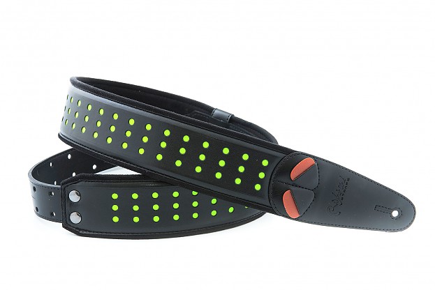 neon guitar strap