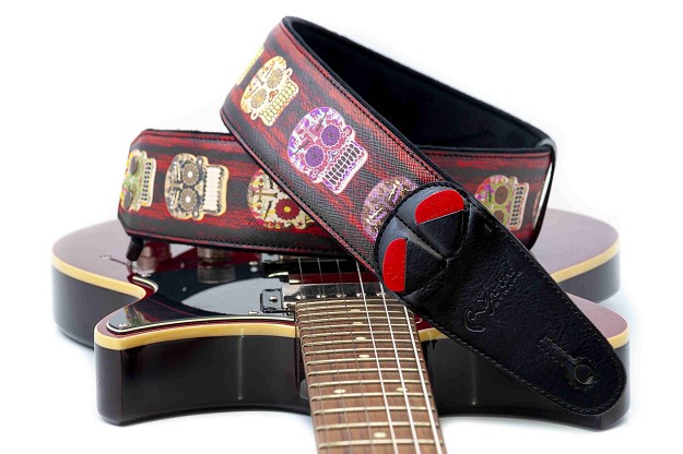 Skulls Guitar Strap