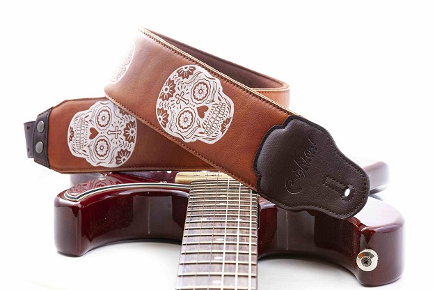 Correa calaveras Sugar Light Brown