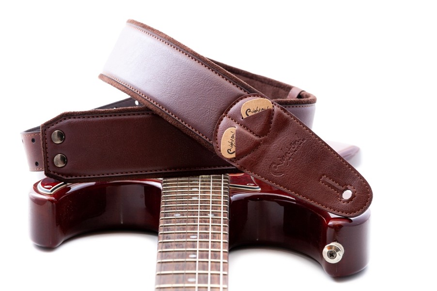 Charm-60 Brown Guitar Strap