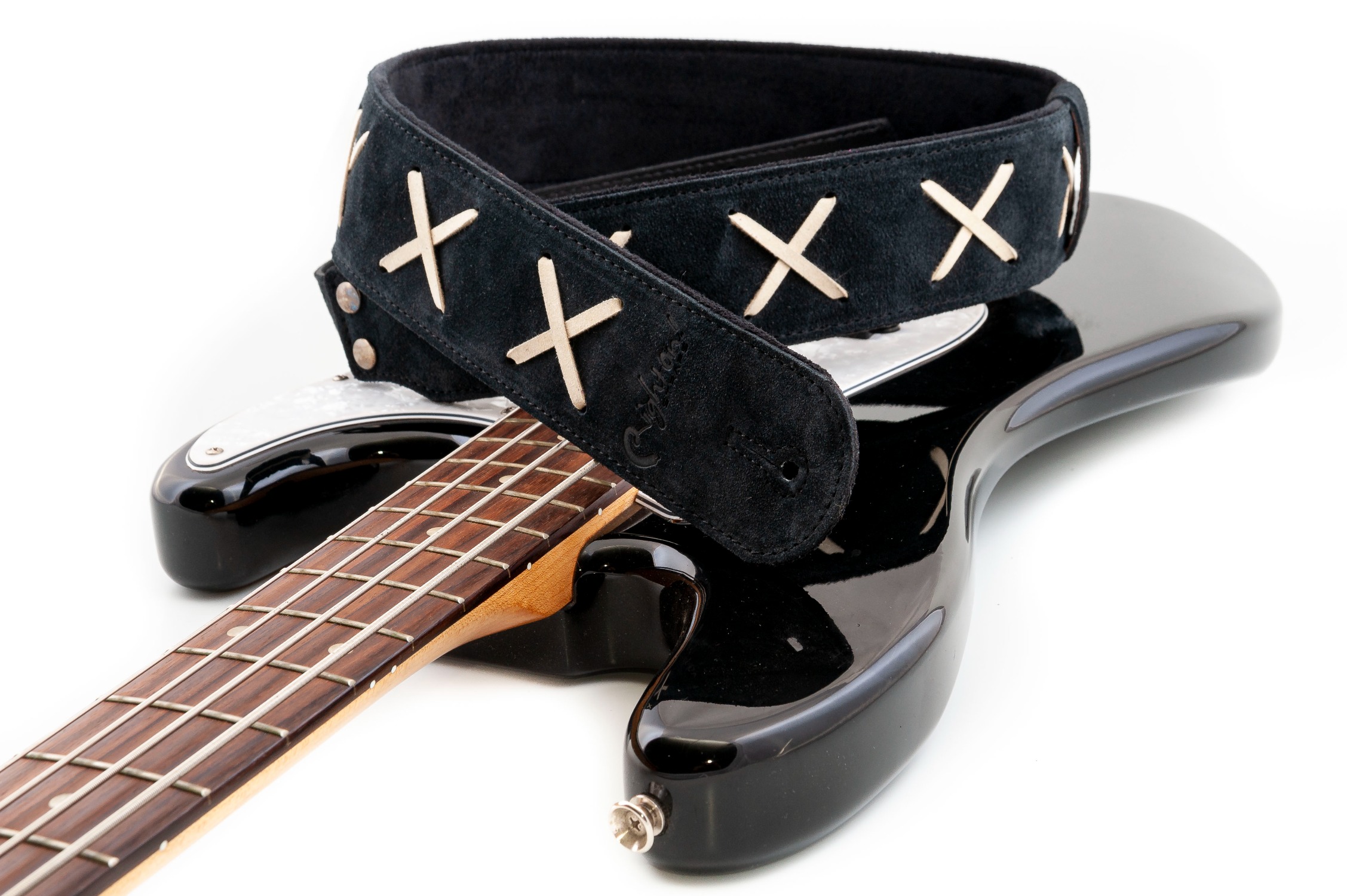 Jimmy Page GSL5 Interlocking Leather Guitar Strap